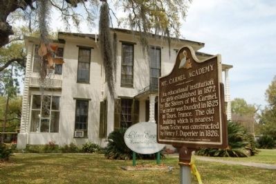 Mt. Carmel Academy Marker. Click for full size. Mt. Carmel Academy Marker image. Click for full size.