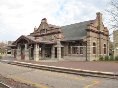 Chicago, Milwaukee & St. Paul Railroad Depot image. Click for full size.