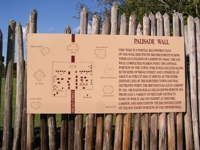 Palisade Wall Marker image. Click for full size.