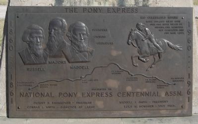 The Pony Express Marker #2 image. Click for full size.