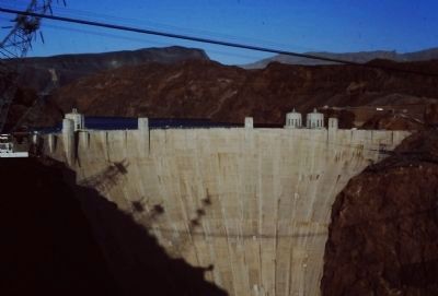 Hoover Dam in the Afternoon Sunlight image. Click for full size.