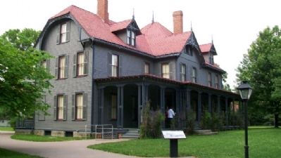 James A. Garfield's "Lawnfield" image. Click for full size.