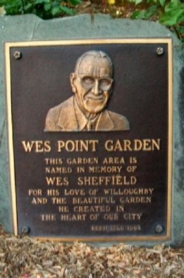 Wes Point Garden Marker image. Click for full size.