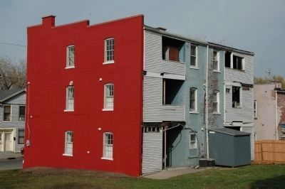 The Kate Mullany House - Repainted in Red image. Click for full size.
