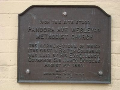 Wesleyan Methodist Church Marker image. Click for full size.
