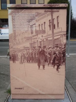 Fifth Regiment of Garrison Artillery Marker image. Click for full size.