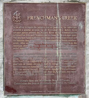 Frenchman's Creek Marker image. Click for full size.