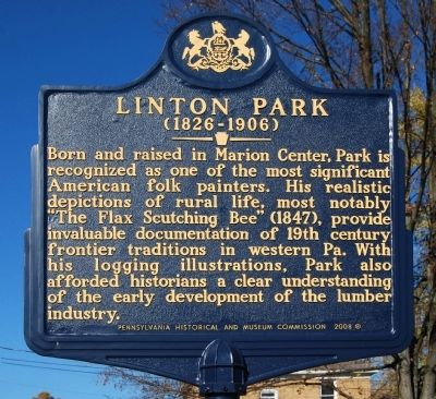 Linton Park Marker image. Click for full size.
