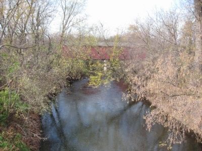 Zumbro River and Covered Bridge image. Click for full size.