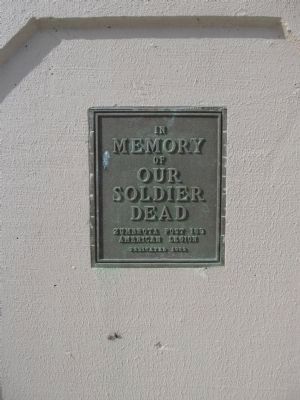 Plaque on Bridge image. Click for full size.
