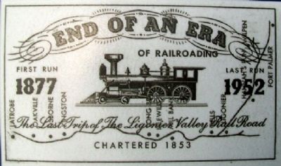 Last Run Ticket on Road versus Rail Marker image. Click for full size.