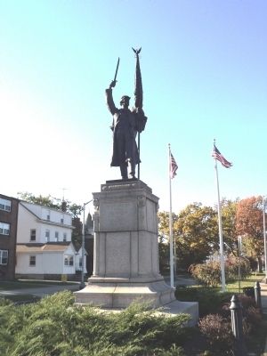 Orange Civil War Monument image. Click for full size.