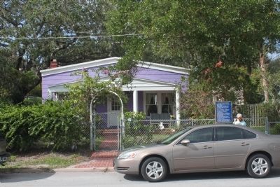 Site of First Houston Homestead image. Click for full size.