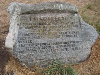Finlayson Point Marker image. Click for full size.
