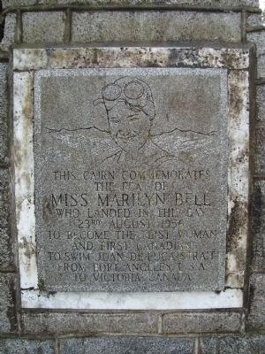 Miss Marilyn Bell Marker image. Click for full size.