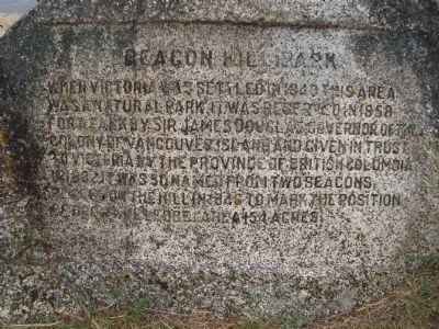 Beacon Hill Park Marker image. Click for full size.