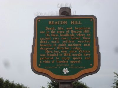 Beacon Hill Marker image. Click for full size.