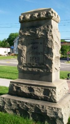 Hampson Post No. 499 G.A.R. Civil War Memorial image. Click for full size.