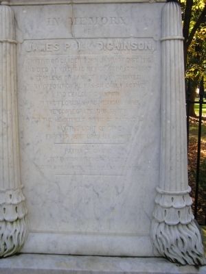 James Polk Dickinson Marker image. Click for full size.