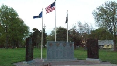 Northeast Kansas Korean War Memorial image. Click for full size.