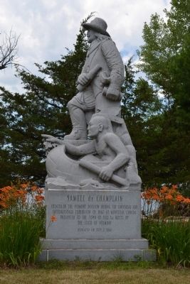 Samuel de Champlain Monument Marker image. Click for full size.