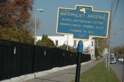 Watervliet Arsenal Marker image. Click for more information.