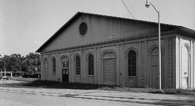 Watervliet Arsenal Cast Iron Building image. Click for full size.