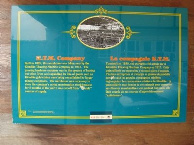 K.T.M. Company Marker. Click for full size. K.T.M. Company Marker image. Click for full size.