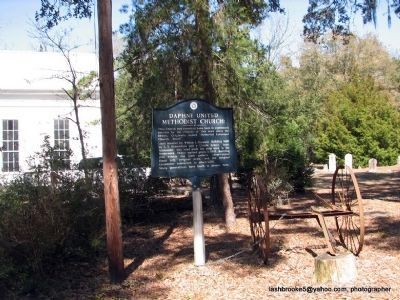 Daphne United Methodist Church Marker image. Click for full size.