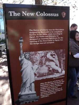 The New Colossus Marker image. Click for full size.