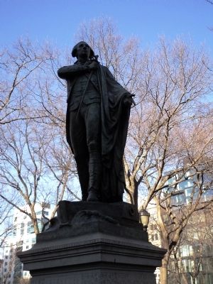 Bartholdis Sculpture of Lafayette in Union Square Park image. Click for full size.