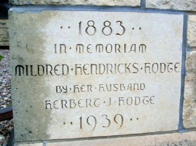St. John's Episcopal Church Cornerstone image. Click for full size.