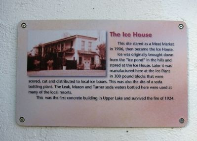 The Ice House Marker image. Click for full size.