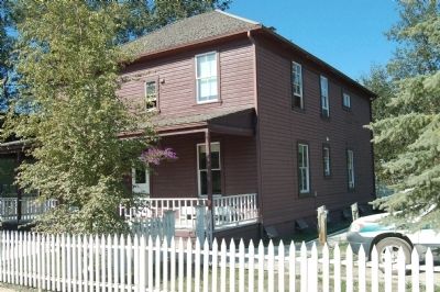 N.W.M.P. Commanding Officer’s Quarters. Click for full size. N.W.M.P. Commanding Officer’s Quarters image. Click for full size.