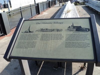The Historic Trilogy Marker image. Click for full size.