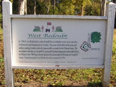 West Redoubt Marker image. Click for full size.