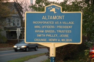 Altamont Marker image. Click for full size.