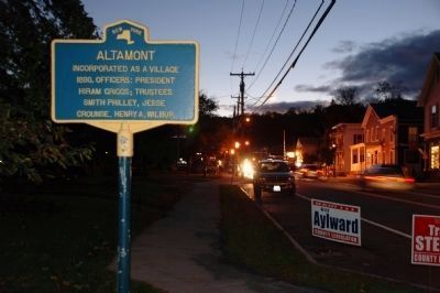 Altamont Marker image. Click for full size.