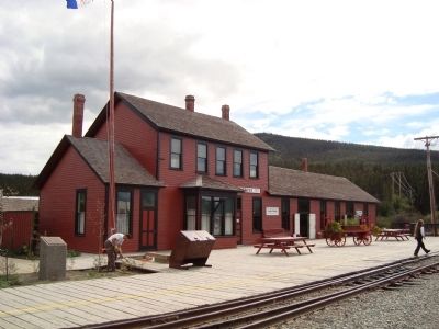 White Pass & Yukon Route Depot image. Click for full size.