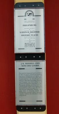 J.K. Merrill and Sons Dry Goods Marker image. Click for full size.