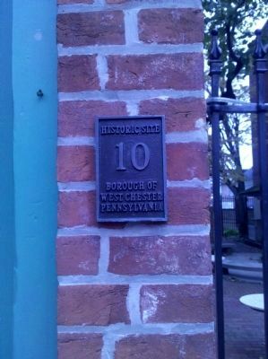 West Chester Historic Site Marker image. Click for full size.