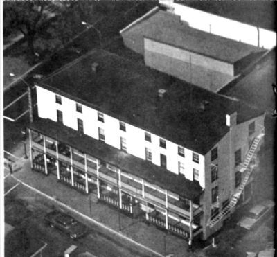Aerial of Turk’s Head a year or so before it was razed image. Click for full size.