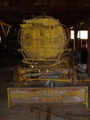 Virginia City Water Wagon image. Click for full size.