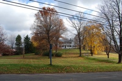James Beach Clow House & Marker image. Click for full size.