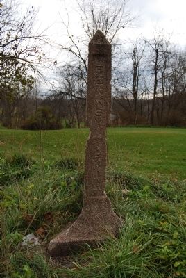 Ohio/Pennsylvania State Line Marker image. Click for full size.