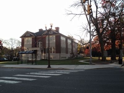 Maury School and Marker image. Click for full size.