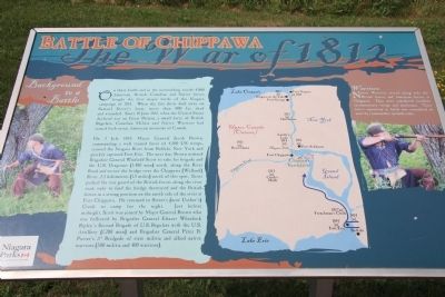 Chippawa Battlefield Panel 1 Marker image. Click for full size.