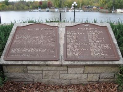 The Sea Wing Disaster / Victims of the Sea Wing Disaster Marker image. Click for full size.