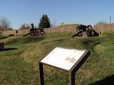 Fort Stevens Marker. Click for full size. Fort Stevens Marker image. Click for full size.