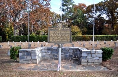 Confederate Dead & Hospitals Marker. Click for full size. Confederate Dead & Hospitals Marker image. Click for full size.